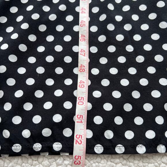 Zaful Black Polka Dot Maxi Slip Dress Small - Picture 11 of 11